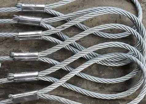 压制钢丝绳索具